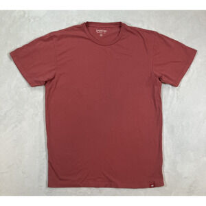 Sportiqe Short Sleeve T-Shirt Shirt Men's Pink 100% Cotton Soft Cozy Size 2XL